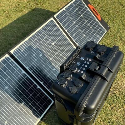LiFePO4-batterij draagbare elektriciteitscentrale met zonnepaneel oplaadmodus