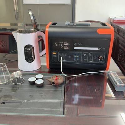 1500W snellaad 600W draagbare zonne-energieopslaggenerator met 2200W elektriciteitscentrale