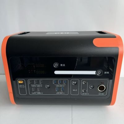 2200W 2048wh draagbare elektriciteitscentrale voor het opladen van zonnepanelen in noodgevallen buiten