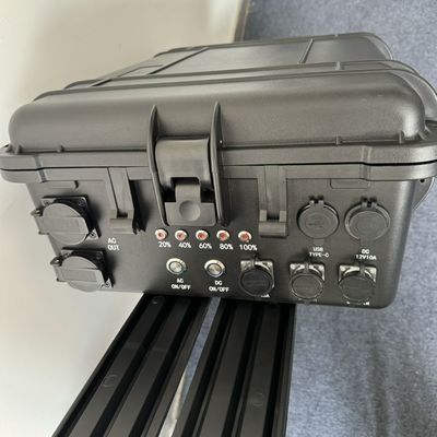 Draagbare trekstang met katrol Druvelong zonne-generator LiFePO4 batterij 3000W 5000W
