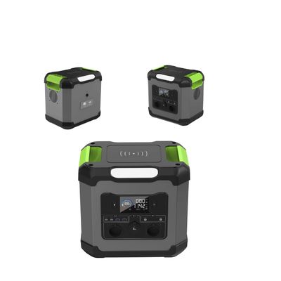 AC-uitgangsspanning 110/230V-50Hz/60Hz 1500W hoogvermogen zonne-energiegenerator voor buitenkamperen