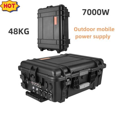 7000W camping zonne-energie-oplaadstation met maximale AC-stroom van 15A