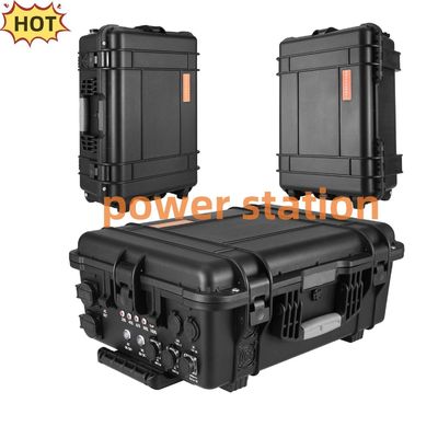 Zwart Aanpasbaar 3000W/4000W/5000W/6000W/7000W Draagbare elektriciteitscentrale voor buitenvisserij