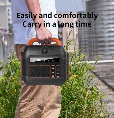 Familie Outdoor Camping 600W zonnecentrale met batterij en zonnepaneel opladen