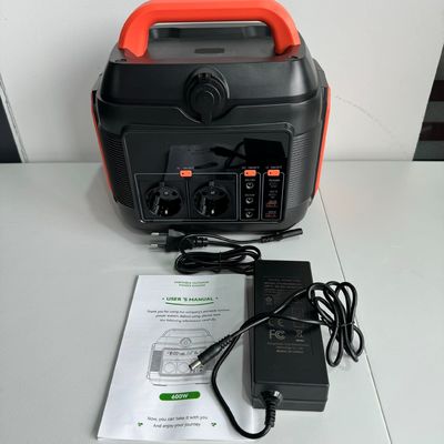 Gezinscamping buiten Zonne-energiecentrale 110V/220V/600W/576wh met aansteker