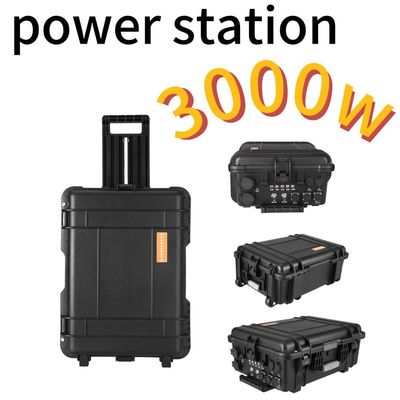 Reis 3000W/220V/110V/UPS Pure Sine LiFePO4 Backup Battery Camping Draagbare Power Station