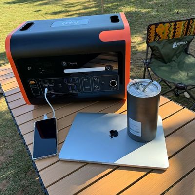 2200W constant vermogen kan 4000W hoog vermogen oranje outdoor voertuig energiecentrale