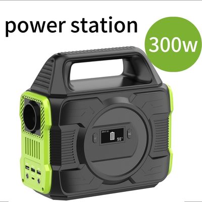 AC/DC-uitgang Type 300W Draagbare zonne-energiecentrale voor buiten- en huishoudelijke behoeften