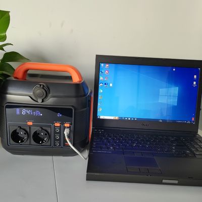 600W vervoerbare lithium energieopslag stroomvoorziening met zonnepaneel opladen 60W