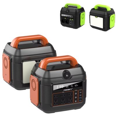 Op maat gemaakte outdoor partij opladen 600w portable zonne-energiecentrale met DC-invoer