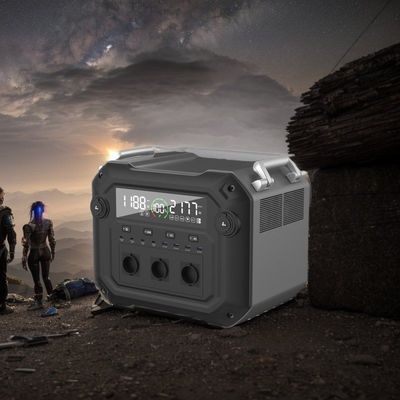 Inverter Bidirectionele Inverter 2500W voor camping Outdoor Home Draagbare Power Station
