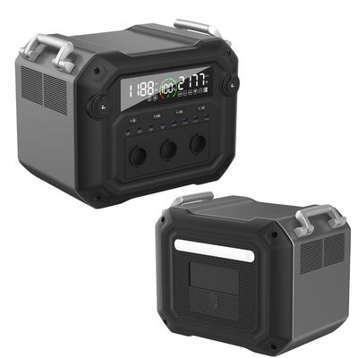 2500W/600W zonnepaneel Input LiFePO4 energieopslagbatterij Draagbare elektriciteitscentrale