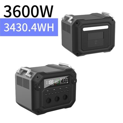 Bi-directionele omvormer 3600W/3430.4wh Multifunctioneel mobiele voedingsbron voor buiten