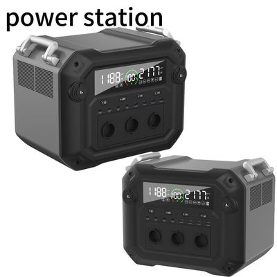 Energieopslag Draagbare elektriciteitscentrale met 1200W wisselstroominvoer en 3600W/3430.4wh capaciteit