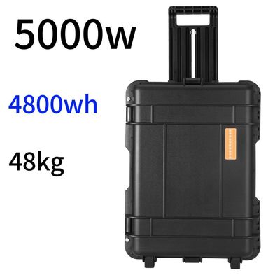 Gezinsnood Draagbare elektriciteitscentrale 5000 W ABS legering Shell materiaal Multifunctioneel