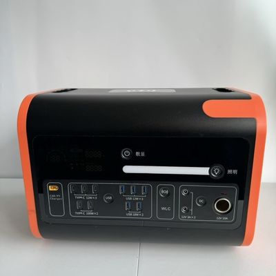 2200W constante stroomuitgang Draagbare zonne-energiecentrale 1500W 1000W voor huishoudelijke noodgevallen