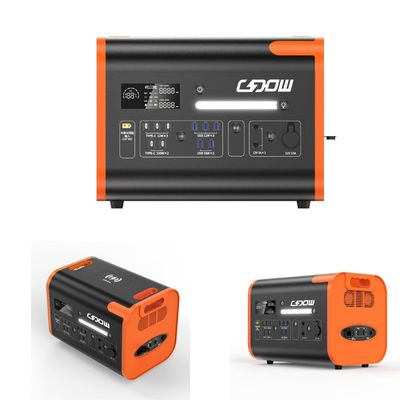 AT22 LiFePO4 Hot Orange 2200W/2048wh Draagbare elektriciteitscentrale voor reizen en buiten