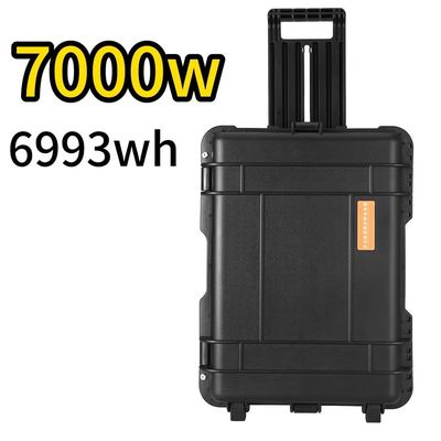 Oost-Aziatische markten 7000W/6993wh Draagbare elektriciteitscentrale voor buitenfotografie met drones
