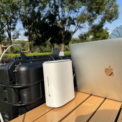 Lithium-ionbatterij met grote capaciteit 7000W/6993wh Outdoor Camping Mobile Power Station