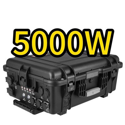 CE.Un38.3 Gecertificeerde 5000W lithiumbatterij zonne-energiegenerator voor draagbare energiecentrales