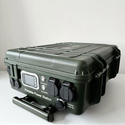 Draagbare 6000W zonne-oplaadkas met 50,4V nominale spanning en MPPT-controller