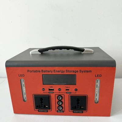 45W zonnepanelen en lithiumbatterijen Draagbare elektriciteitscentrale 300W 500W zonnegenerator