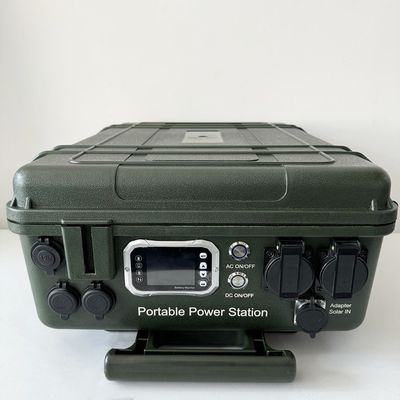 Draagbare zonne-energiecentrale met 6000W zonneoplaadinstallatie met ABS middenframe en MPPT-controller