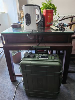 3000W/3024wh Outdoor Camping Solar Generator met zonnepaneel opladen 12-80V Max600W