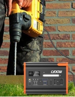 40ah Oranje OEM ODM 2200W Home Solar Generator Outdoor Camping Draagbare Power Station