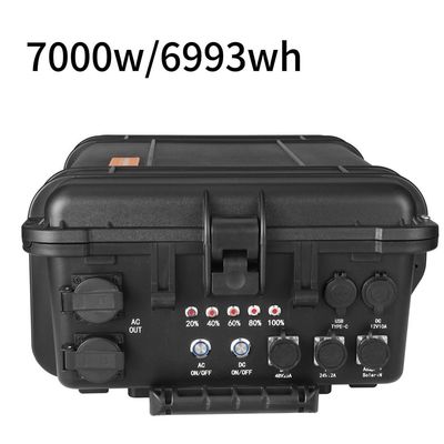 Shell Material ABS Alloy Draagbare Zonnecentrale 3000W/5000W/7000W 4000W voor buiten