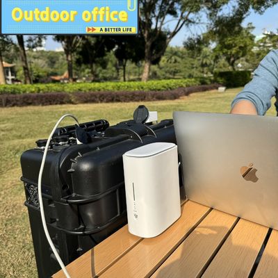 AC-uitgang 110V/220V Grote capaciteit 6216wh Camping Solar Pack met 6-7 uur oplaadtijd