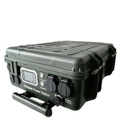 3000W 6000W LiFePO4 draagbare elektriciteitscentrale met USB milieuvriendelijk en duurzaam