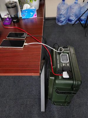 Draagbare energieopslagstation 6000W/3000W voor buitencamping