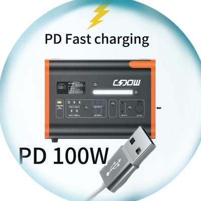 51.52V40ah 3.22V*16s Draagbare elektriciteitscentrale voor warm kamperen en noodstroom