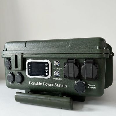 Custom OEM Portable Solar Mobile Power Station met USB-C 45W Oplaadtijd 8h-10h