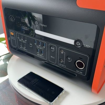 Overgebleven capaciteit 80% 5%-95%Dod AC Output Power Station voor mobiele generator ter plaatse