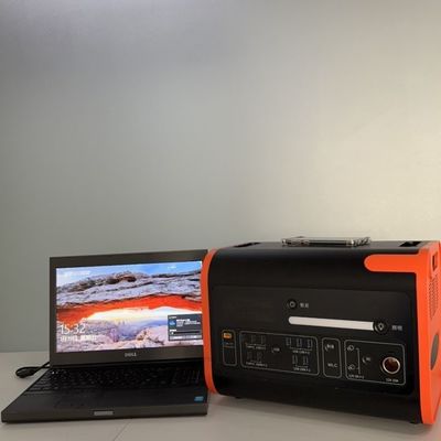 Overgebleven capaciteit 80% 5%-95%Dod AC Output Power Station voor mobiele generator ter plaatse