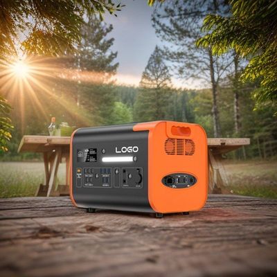 Snel opgeladen 2200W constante stroomopbrengst Zonne-energiecentrale voor camping en thuis