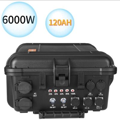 Draagbare 6000W/6216wh Ternary Lithium Battery Energieopslag Noodkrachtcentrale