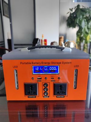 Draagbare elektriciteitscentrale 3000kw met correctiegolf-uitgang en nominale uitgangsvermogen van 500W