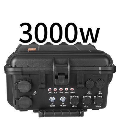 Draagbare trekstang met katrolen Multifunctioneel noodstroomstation 3000W