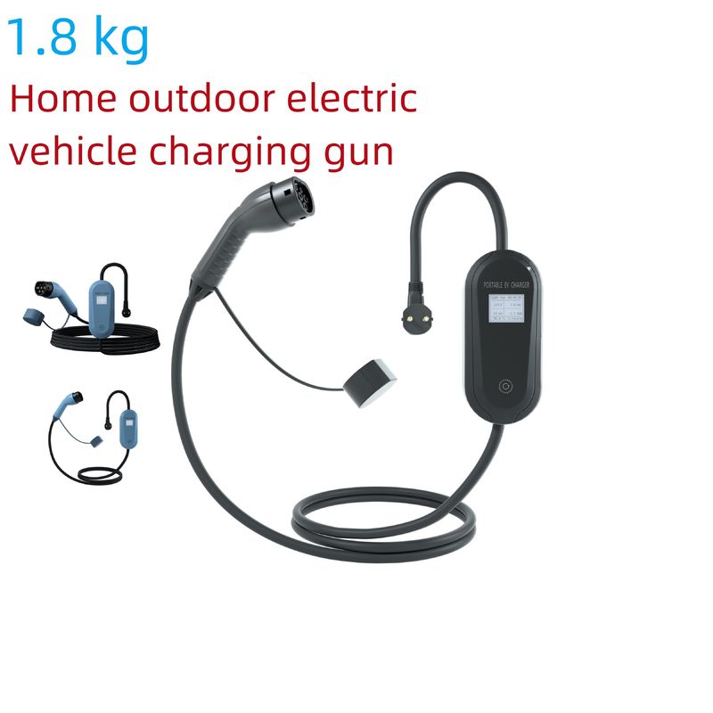 1.8kg stofdicht Huis Ev Charging Station Draagbare LCD indicator lamp