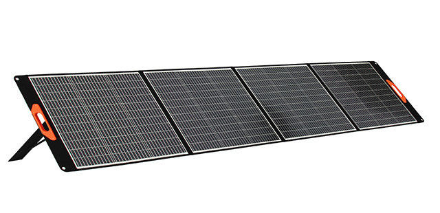285.2*63.8*2.5cm Monocristallijn silicium opvouwbaar zonnepaneel voor rampen