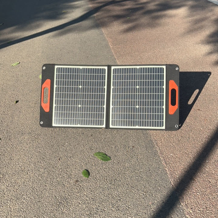 60W zonnecelpaneel voor snel opladen 17.5V/3.4A DC-uitgang Opvouwbaar ontwerp