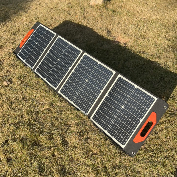 19V 5.3A Draagbare opvouwbare zonnepanelen MSDS Opvouwbare zonnepanelen voor kamperen