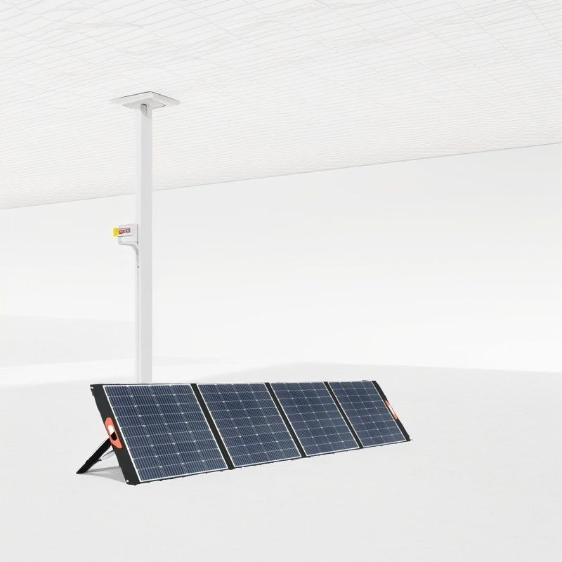 UB-100 Buiten Duurzaam Groen Zonnepaneel 100W Nominale Vermogen Opvouwbaar Draagbaar Apparaat