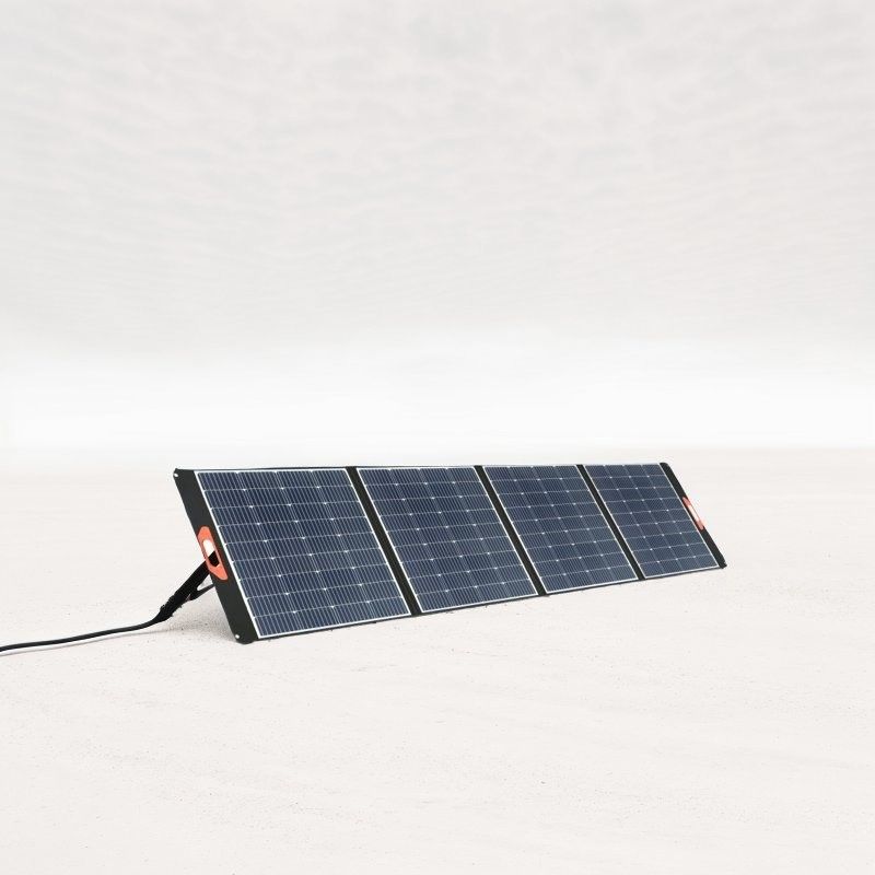 Opvouwbare zonne-energiegenerator met monokristallijn siliciumpaneel 56*63.2*4.5cm stroomtoevoer