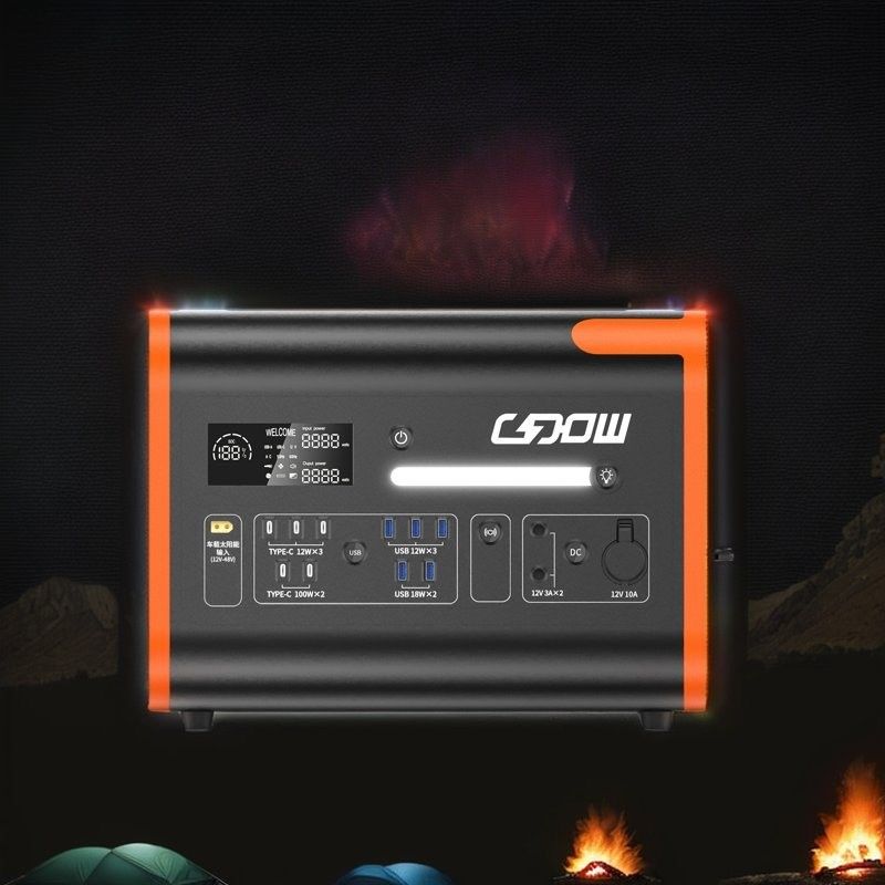 AT22 Solar Portable Power Generation Board 2200W Nominale uitgangsvermogen voor autocamperen