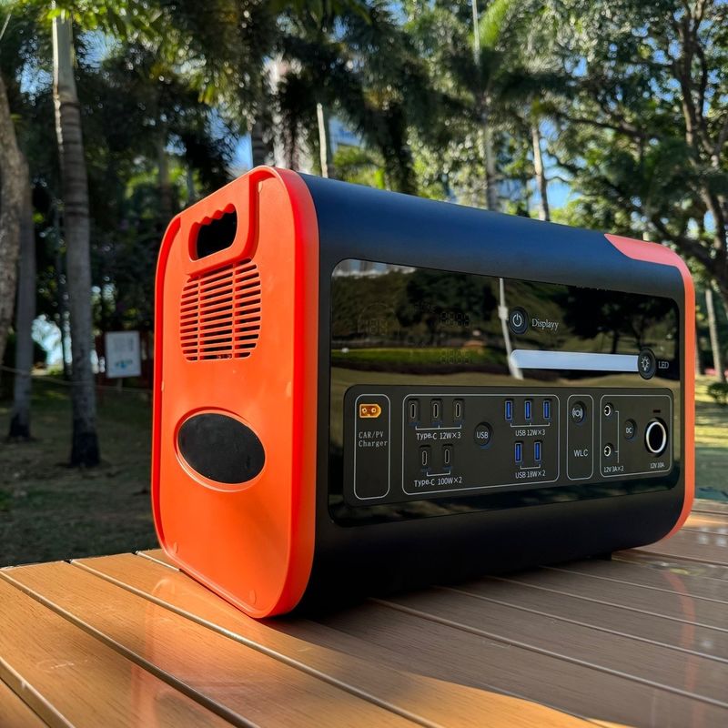 Draadloos opladen draagbare elektriciteitscentrale voor buitenafstandscamping LiFePO4