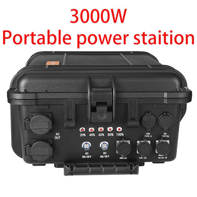 Ononderbroken stroomvoorziening Zonne-generator 3000W voor thuis- en buitenadventuren